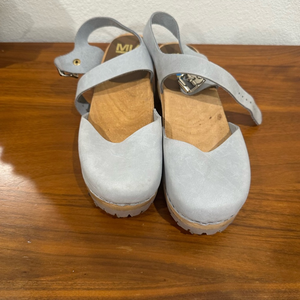 MIA Abba or Freja Women's Clog Sandal Light Blue - Picture 3 of 8